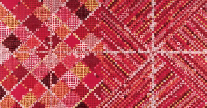 《十示2009-6》200×380 cm 布面丙烯 2009

