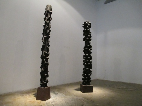 王禮軍作品《盲》與《獨》
