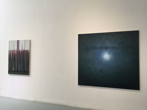 宋永興作品《現(xiàn)在，沒有風(fēng)景》、《還是不在》