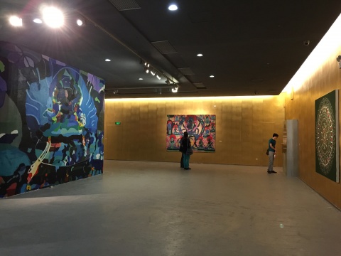 鄭國谷作品展覽現(xiàn)場
