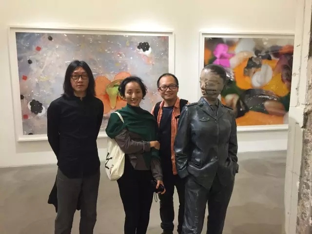 詩(shī)人、批評(píng)家朱朱與作家、詩(shī)人廖偉棠
