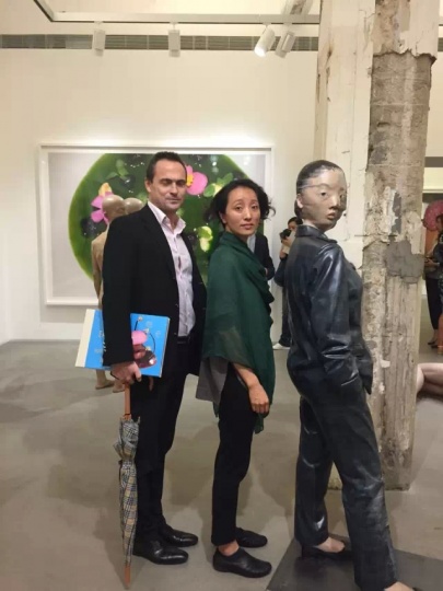 向京與香港版《Tatler尚流》編輯 Stephen Short
