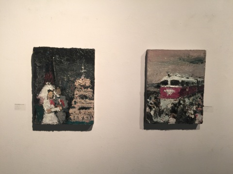 展覽現(xiàn)場，吳海洲作品
