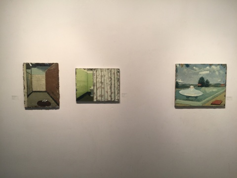 展覽現(xiàn)場，張業(yè)興作品