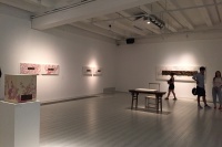 水墨鑲嵌老木雕與春游計(jì)劃 李婷婷個(gè)展的“視覺反思”,李婷婷,杭 春曉