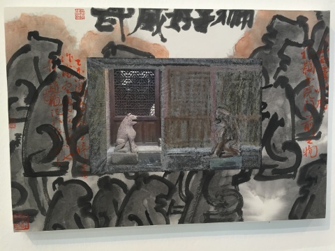 “春游計劃”作品局部
