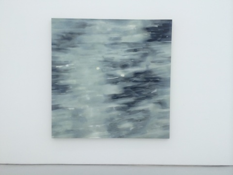 《河》亞麻布丙烯 200x200cm 2015

