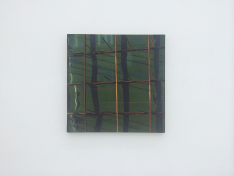 《迷城No.9》亞麻布丙烯 68x68cm 2015

