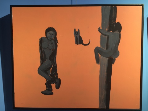《這個時刻》 630×503cm  油畫 2014
