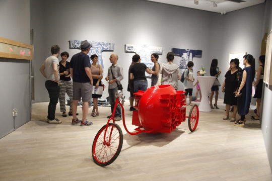 “反轉視角——在華國際藝術家聯(lián)展”展覽現(xiàn)場
