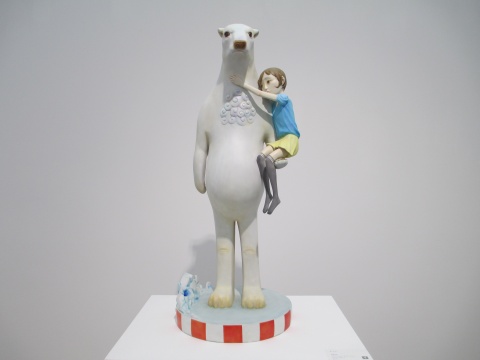 張賀作品《他》
