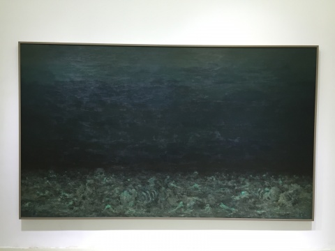  

姜堯培作品《深深的海底》，描繪的就是濟(jì)州島四三事件
