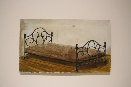 張恩利 《床》70×119cm 布面油畫 2008