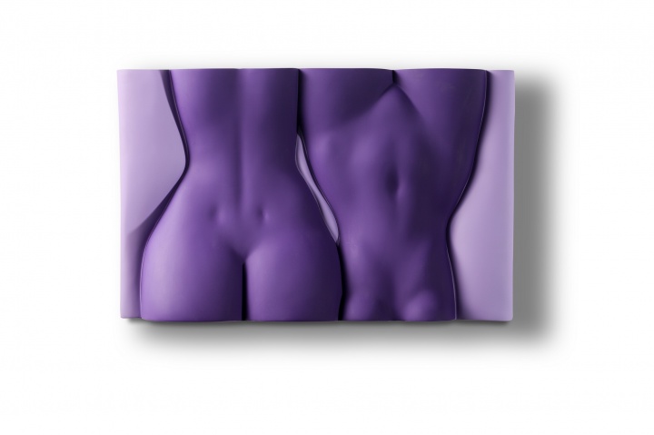 《迷戀》 55x35x10cm 銅烤漆 2015
