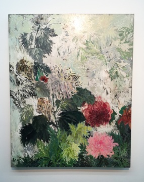 《暗吐之息》 100 × 80cm    布面油畫    2014
