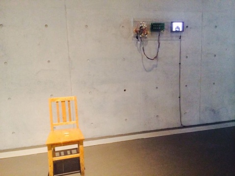 《電》作品現(xiàn)場
