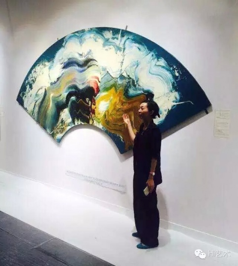 本季香港佳士得重點推薦拍品 白發(fā)一雄 《慶長十九年（大阪冬之陣）》173.5×366cm 布面油畫 1968 估價：1000-1800萬港元
