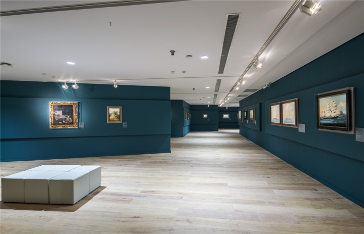 “視覺的調(diào)試——中國早期洋風畫展”展廳
