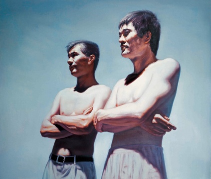 《青春遠去》 150×200cm 布面油畫 2000
