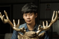 顏石林 泥塑單純有溫度,顏石林
