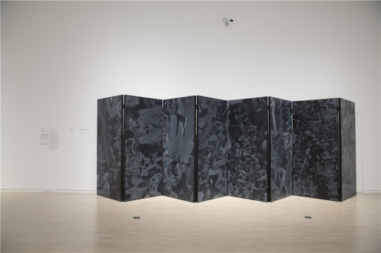 祁海平2015年布面丙烯八聯(lián)作 《行草萬象》
