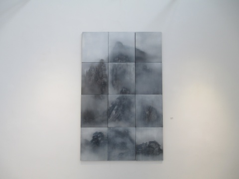 《聽山》60×50cm×12 2015