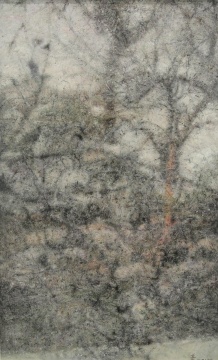 肖芳凱《景物·園林卷:1428》60cm×90cm 布面油畫 2014
