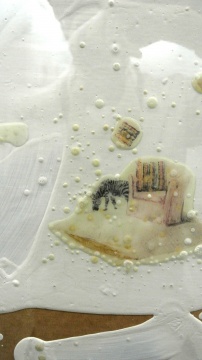 趙露《覆膜世界-枕中記No.5》45cm×60cm 綜合材料 2010
