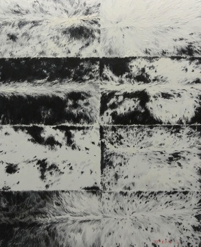 楊帆《文理5》100cm×80cm 布面油畫 2014
