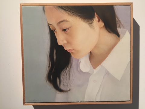梁浩 《無(wú)題》 26×30cm 布面油畫 2013
