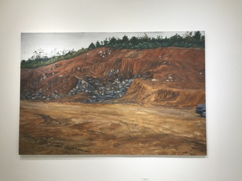 《春游》 200×300cm 布面油畫 2014
