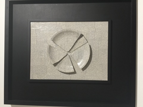 郭東來 《第一現(xiàn)場 NO.1》 40×30cm 綜合材料 2014
