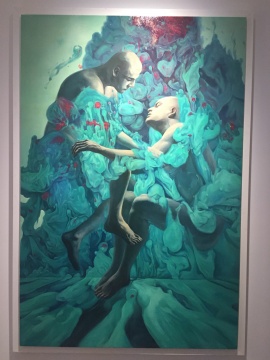 高飛 《上下踟躕》 120×180cm 布面油畫 2015
