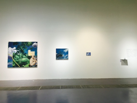 王茂2015年新作《藍天白云》系列
