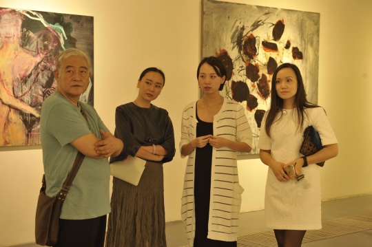展覽開幕現(xiàn)場部分嘉賓
