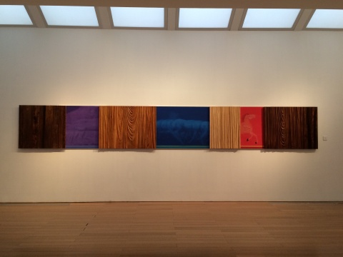 《節(jié)度使》 90×715cm 絹本、木板雕刻 2015
