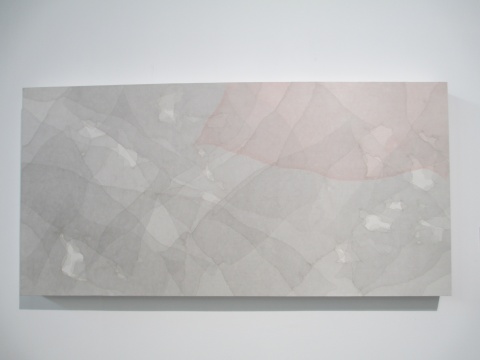 ?；饒?《溪山清遠系列2015-NO.2》 68×138cm 絹本水墨設(shè)色 2015
