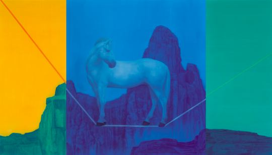 《如夢令》  263×460cm  絹本 2015
