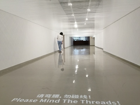 作品《1.62M》創(chuàng)作于2003年，這件裝置作品在新的空間重新煥發(fā)生命力
