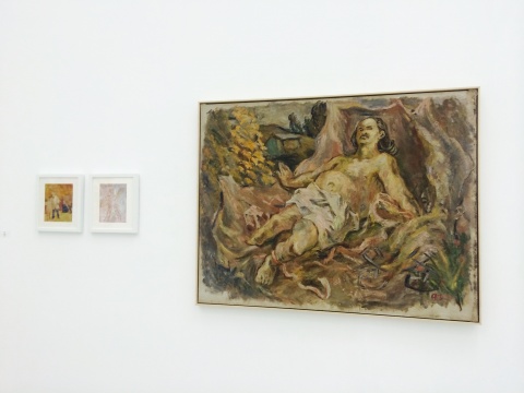 王音《爸爸》140×180cm 布面油畫 1993
