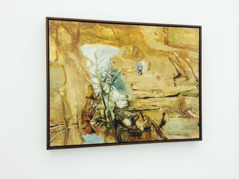 屠宏濤 《草世界》100×130cm 布面油畫 2012-2013
