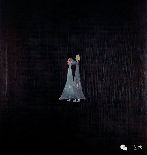 歐陽(yáng)春《巫婆與神漢No.6》 180 X 170 cm 布面油彩  2007
