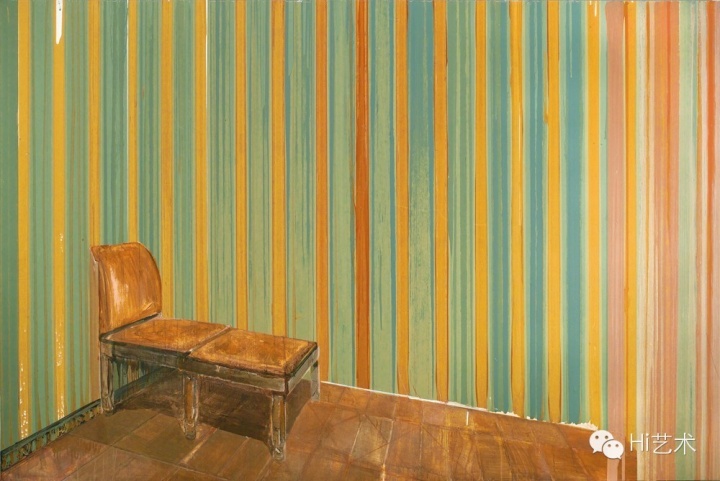 陳彧君  《亞洲地境-6平方米No.20091218》  200 x 300cm  布面丙烯  2009
