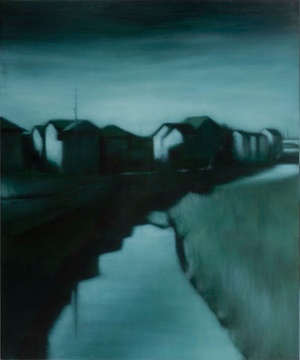 原トミヒロ 《UNTITLED 11-05》 193.9×162.1cm 布面油畫 2011