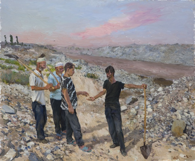 《南》300x250cm 布面油畫 2012
