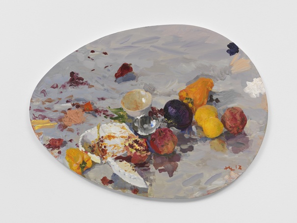 《茄子》 110.5x80cm 布面油畫 2012
