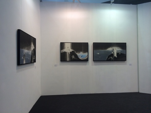 “10人10色——策展人特別提名展”，張富軍作品現(xiàn)場(chǎng)
