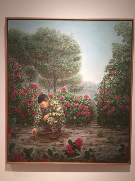 石磊作品《薔》，戲謔地對《紅樓夢》的情節(jié)進行在創(chuàng)作
