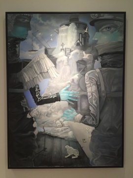 熊宇 《冬天的瓦爾登礦》 200×150cm 布面油畫 2015
