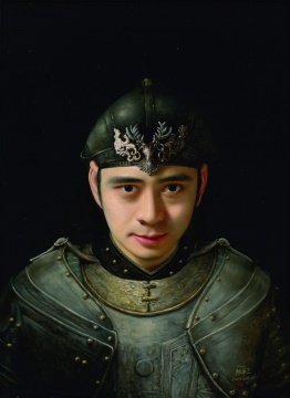 《自傳體——兒時(shí)夢(mèng)想》40×55cm 布面油畫(huà) 2013

